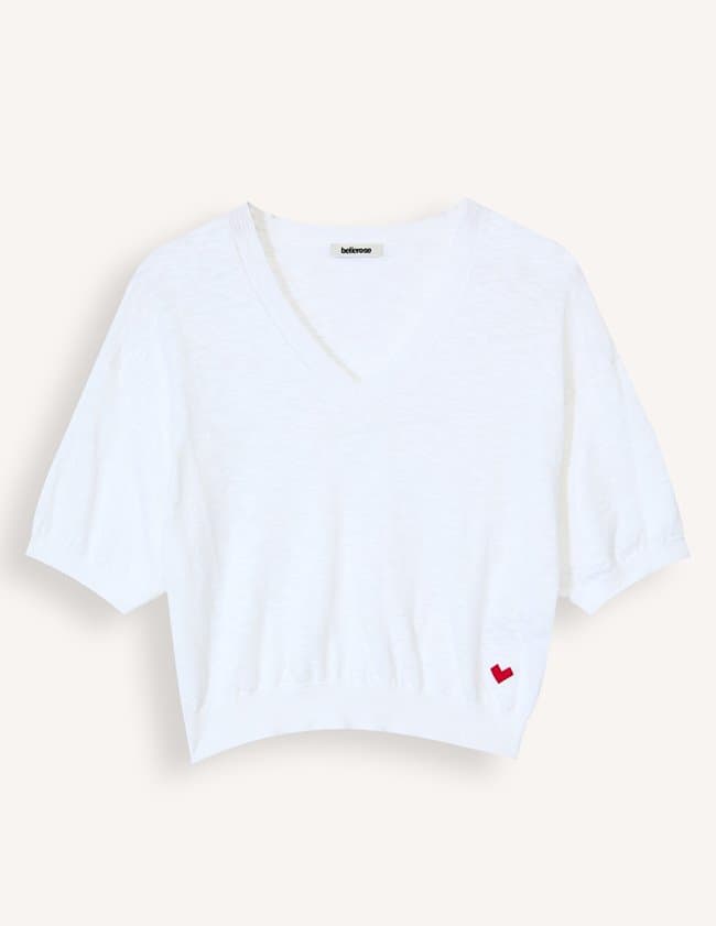 Bellerose dadif t - shirt - white back