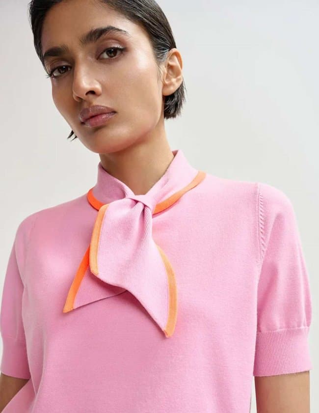 Essentiel Antwerp jonda top - pink side