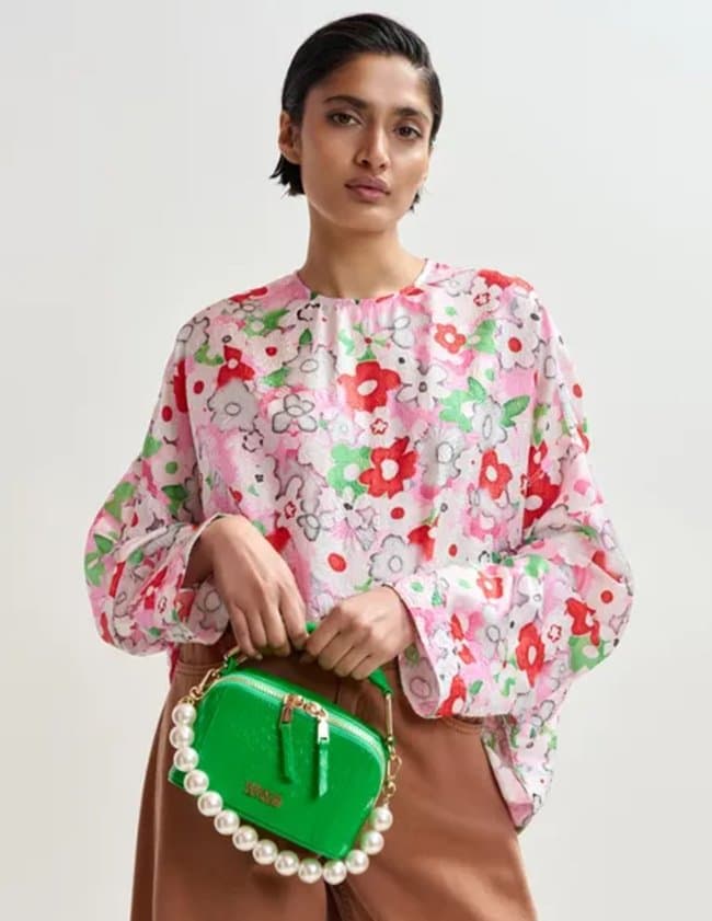 Essentiel Antwerp jussi mini bobbi bag - green side