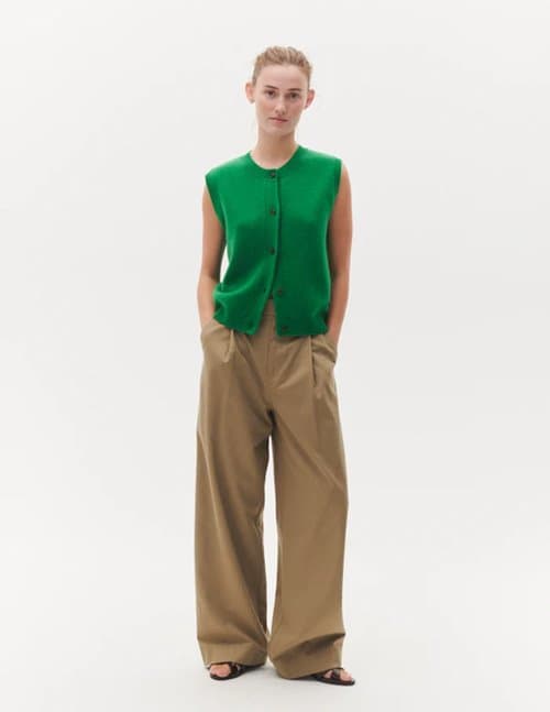 Beta Studios klara trousers - khaki