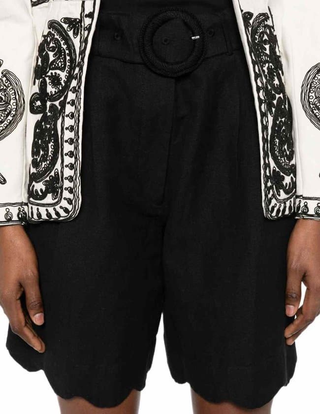 Scarlett Poppies basica shorts - black detail
