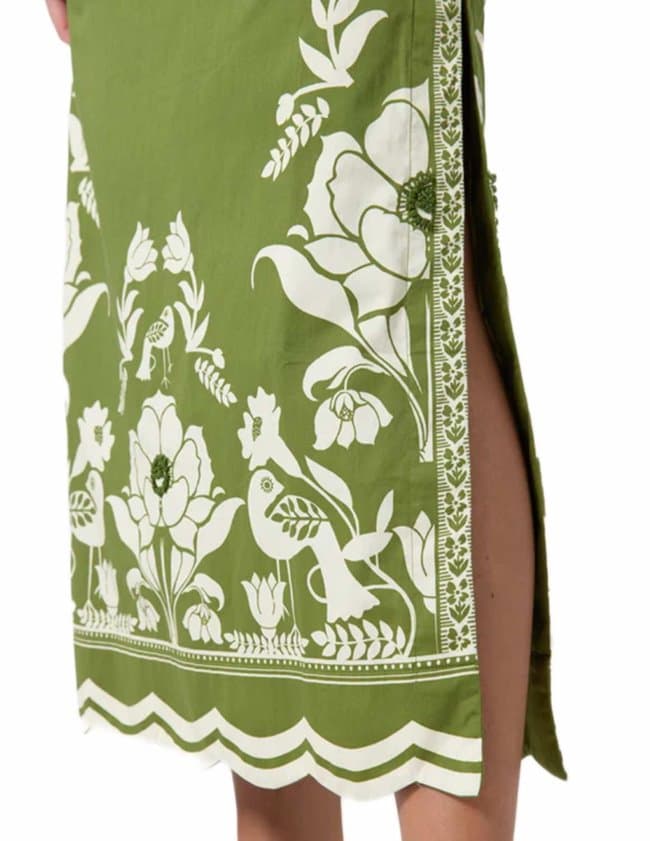 Scarlett Poppies sandina skirt - green side