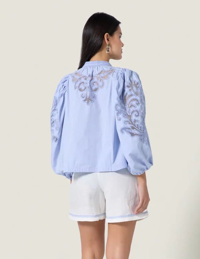 Scarlett Poppies vesma top - blue back
