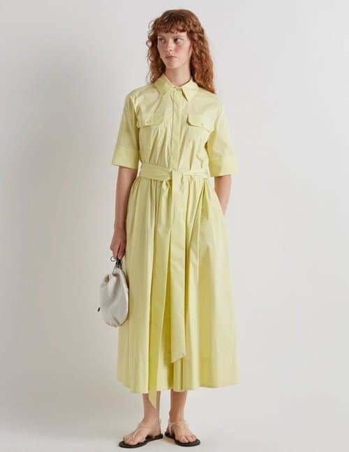 MeiMeiJ shirt dress - yellow