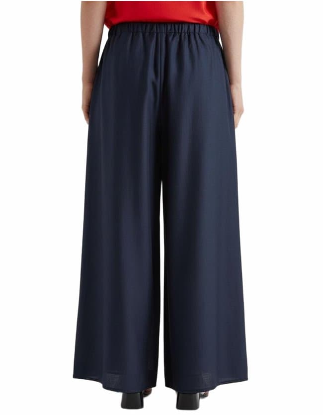 MeiMeiJ wide leg trousers - navy model
