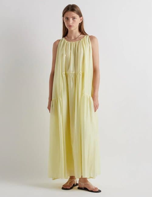 MeiMeiJ sleeveless dress - yellow