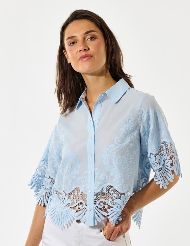Dea Kudibal blondiedea shirt - sky