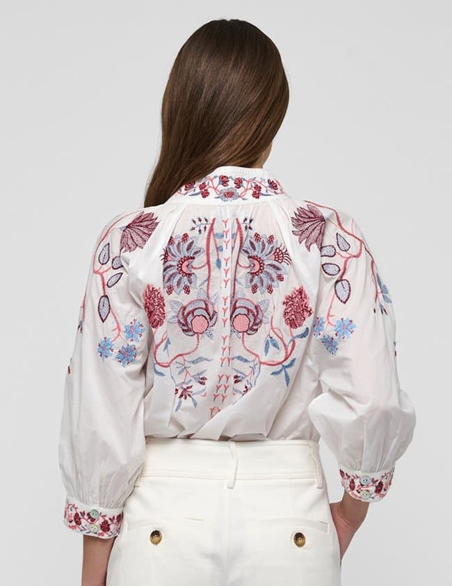 Dea Kudibal emidea blouse - white side