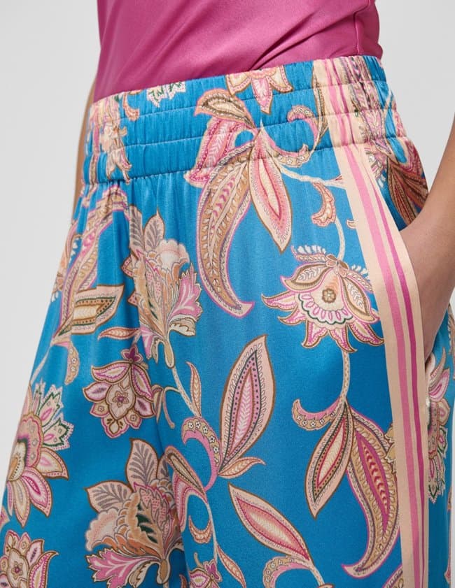 Dea Kudibal margodea trousers - blue paisley model