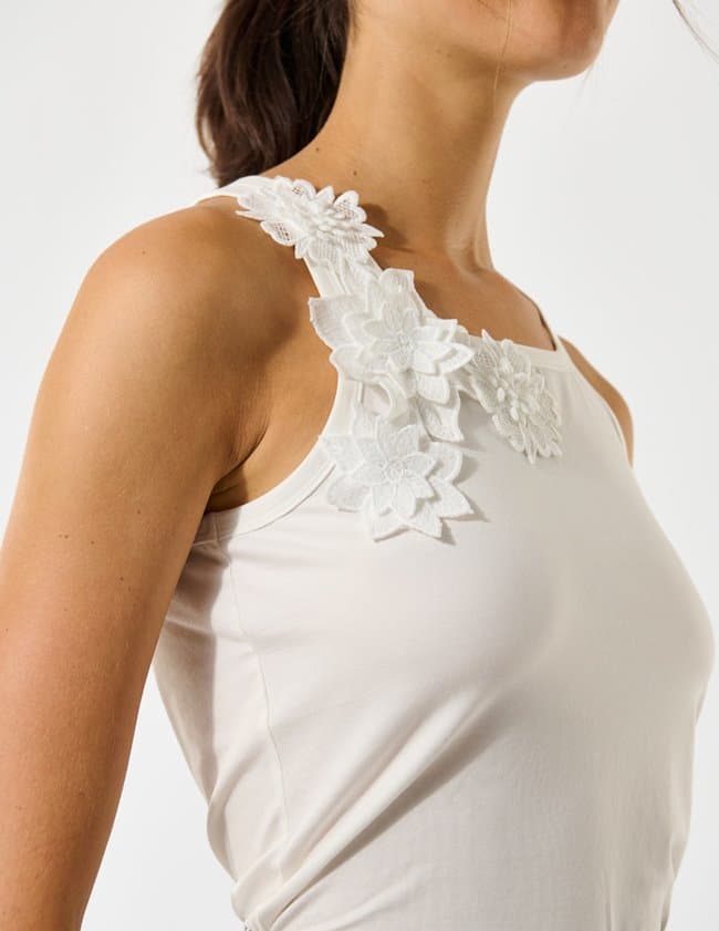 Dea Kudibal haileydea vest top - white detail
