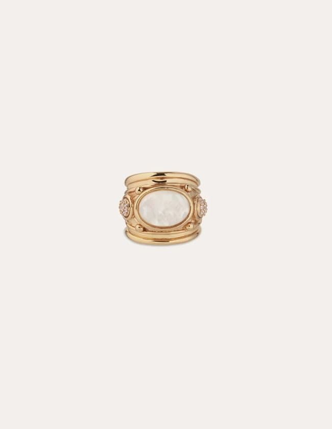 Gas Bijoux simone ring - mother of pearl