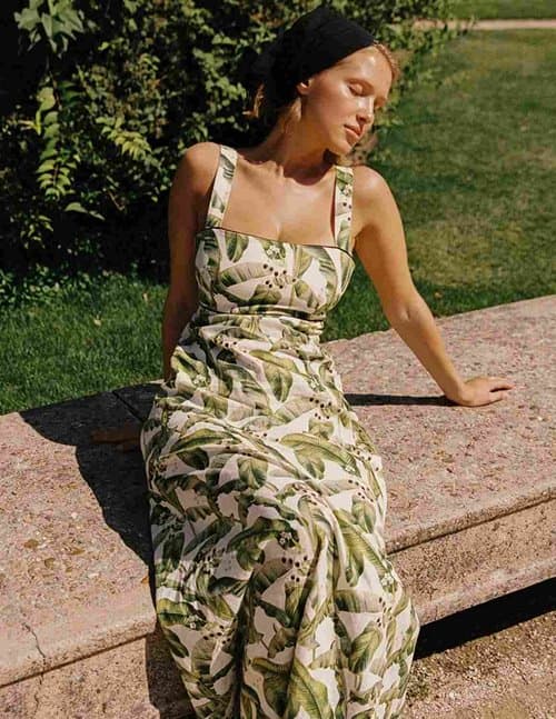 Palm Noosa belle dress - riviera