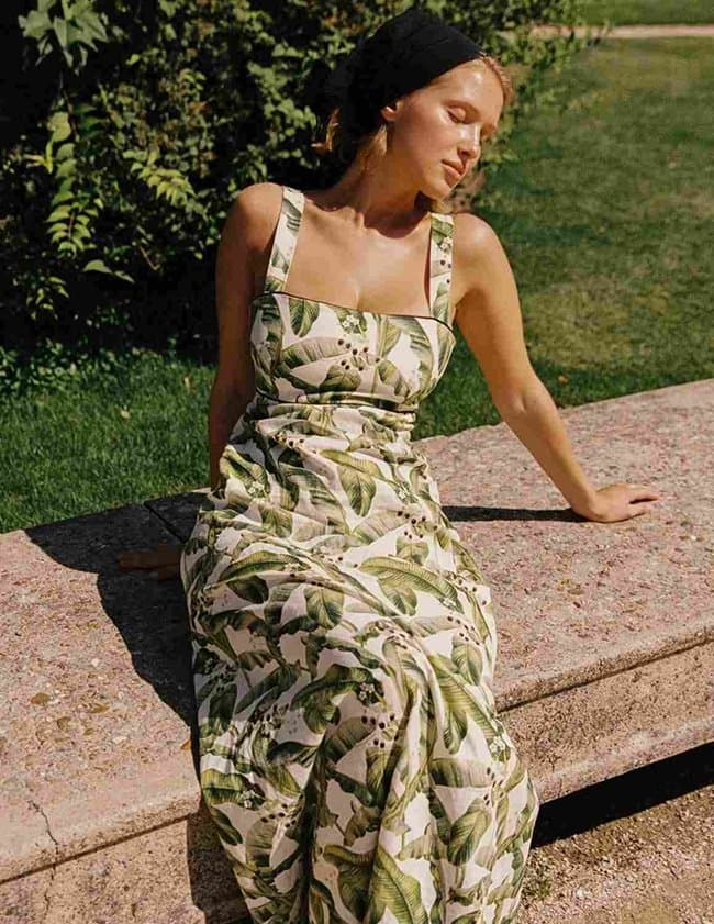 Palm Noosa belle dress - riviera