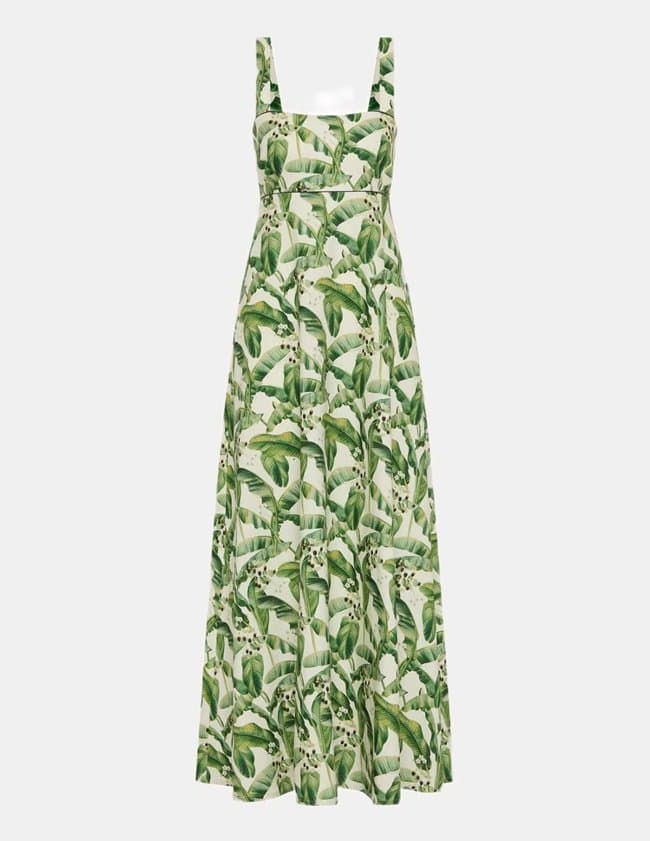 Palm Noosa belle dress - riviera back