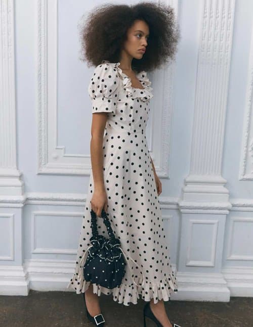 Queens of Archive beatrice dress - white