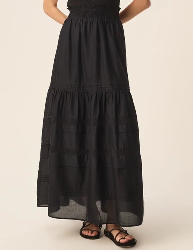Des Petits Hauts tessie skirt - black back