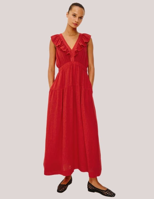 Rails beaux dress - tomato model