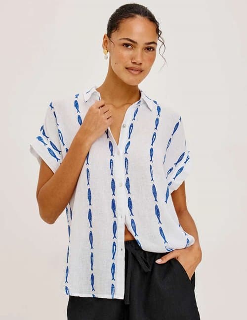 Rails farrah shirt - sardines