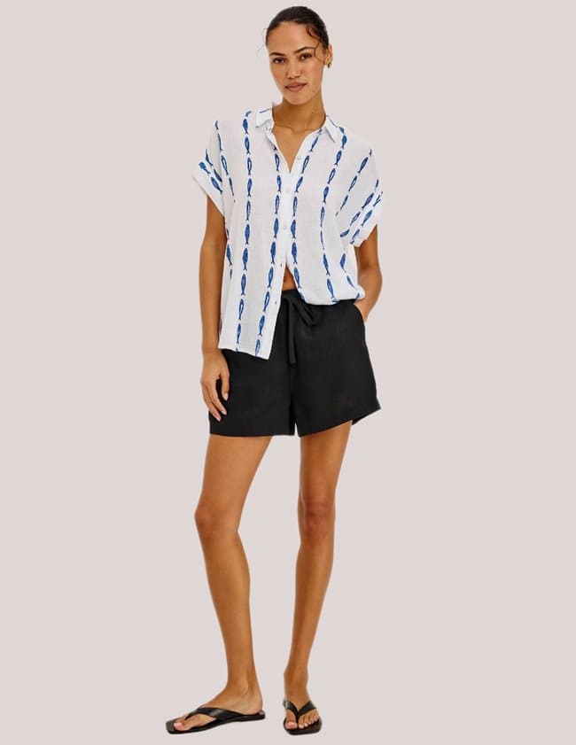 Rails farrah shirt - sardines side