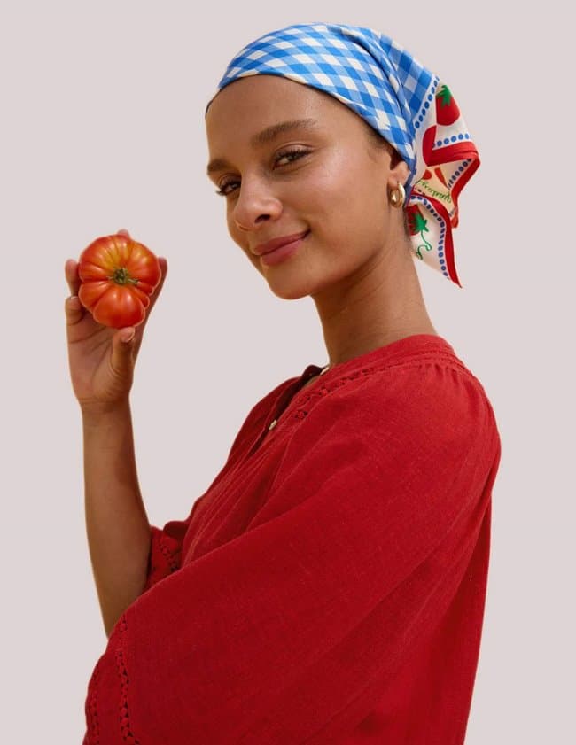 Rails theia shirt - tomato side