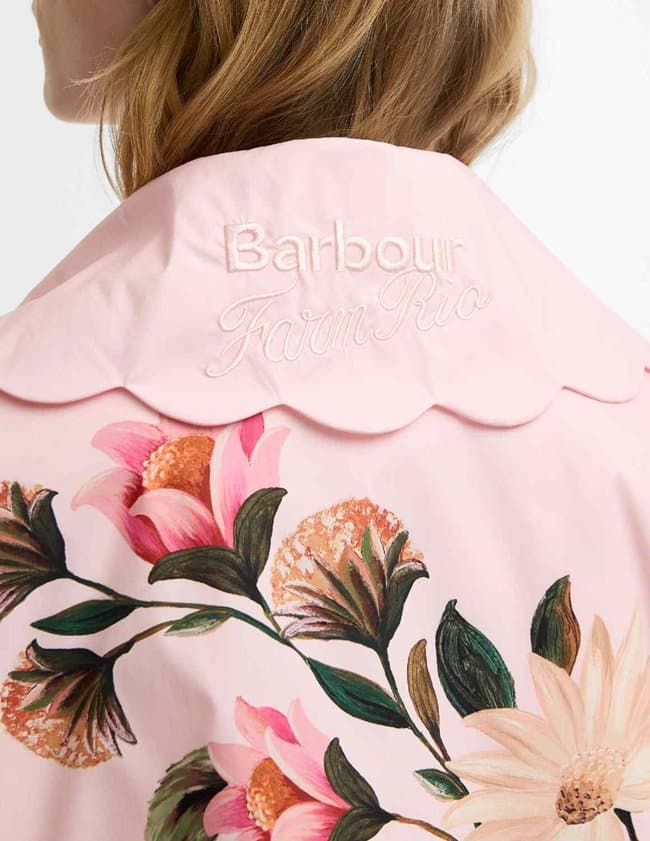 Barbour bromelia coat - pink model