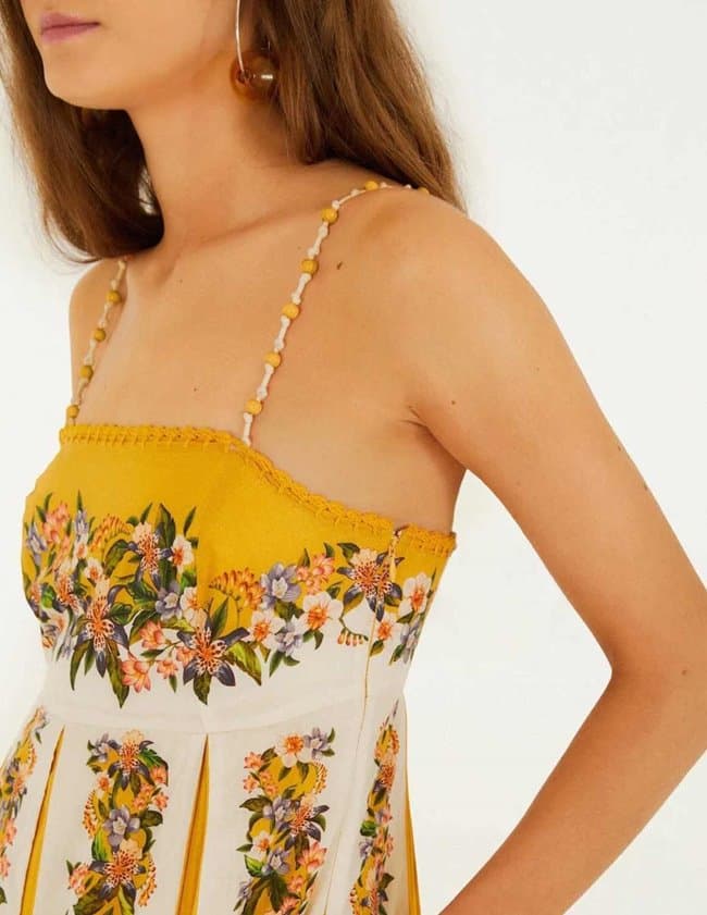 Farm Rio Hilo maxi dress - sand