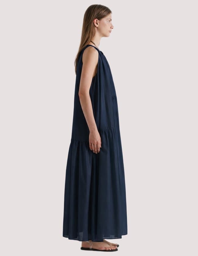 MeiMeiJ sleeveless dress - navy side