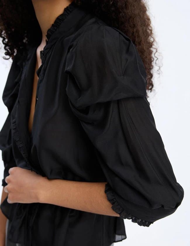 Munthe vastu top - black side