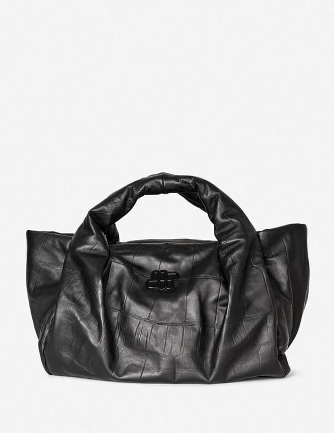 Munthe lix croco bag - black