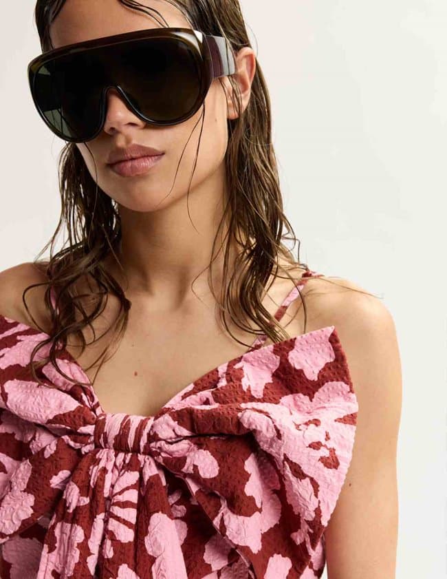 Essentiel Antwerp jogs bow top - pink side