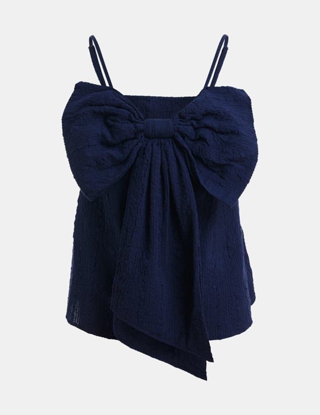 Essentiel Antwerp jogs bow top - blue back
