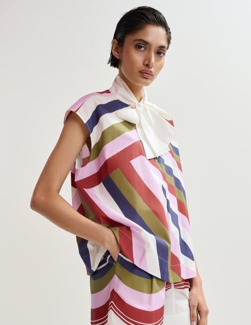 Essentiel Antwerp jopjop top - off - white