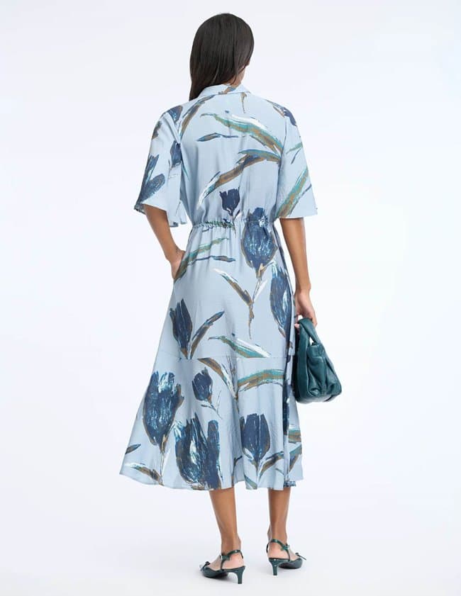 Munthe nanny dress - blue model