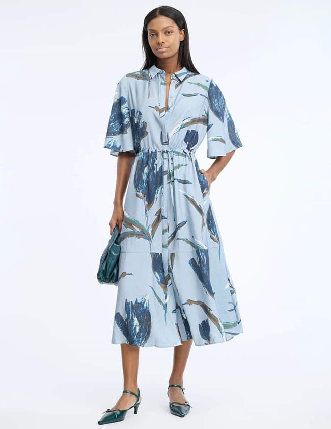 Munthe nanny dress - blue