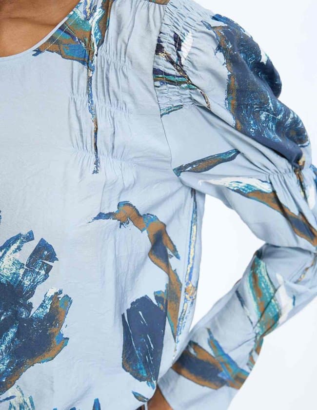 Munthe frewin top - blue side