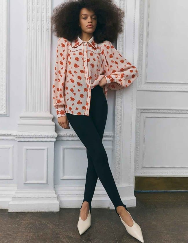 Queens of Archive vivienne blouse - rose