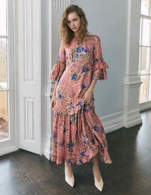 Queens of Archive alix dress - vintage pink