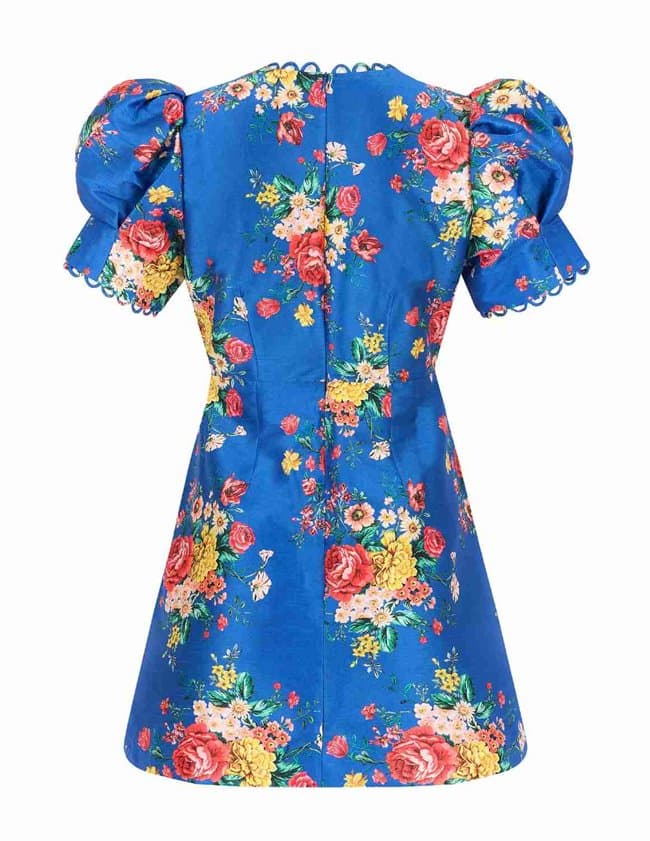 Queens of Archive margot dress - blue model