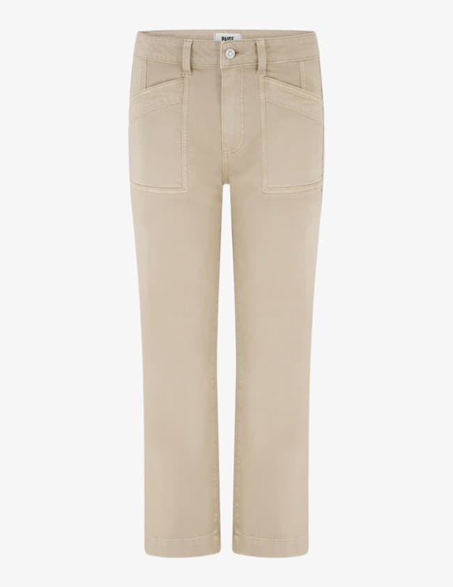 Paige Jeans quincy ankle jeans - sand back