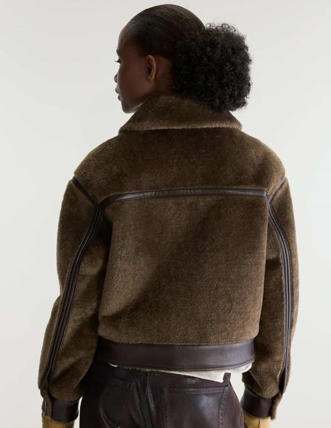 Bellerose eagle jacket - dark roast model