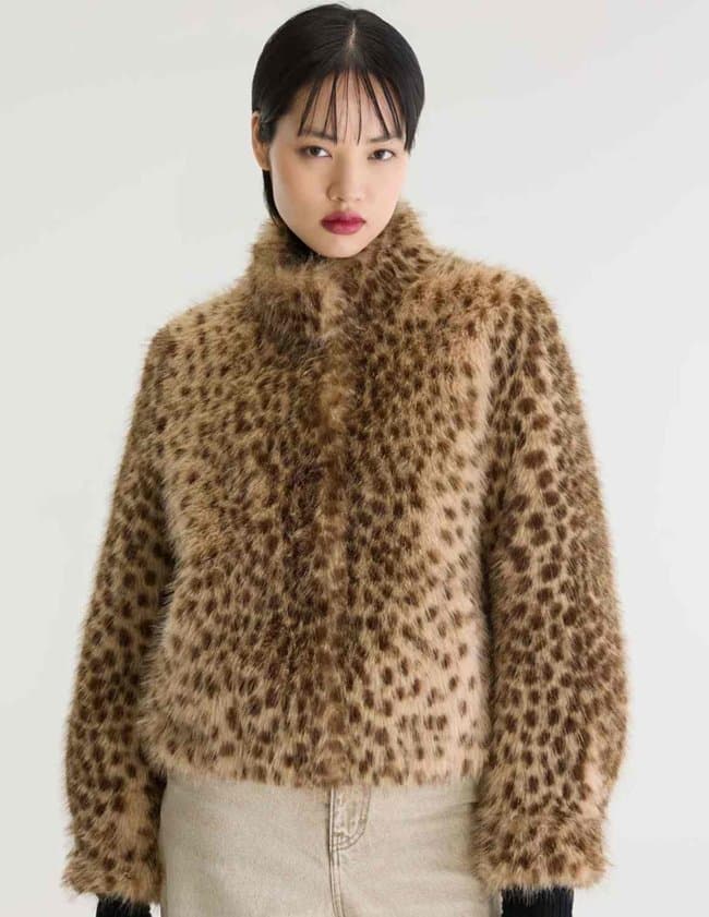 Bellerose enjoy jacket - cheetah print