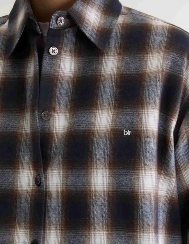 Bellerose johan shirt - check side
