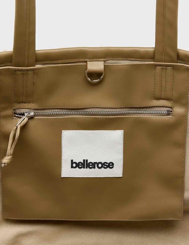 Bellerose hetje bag - bone detail
