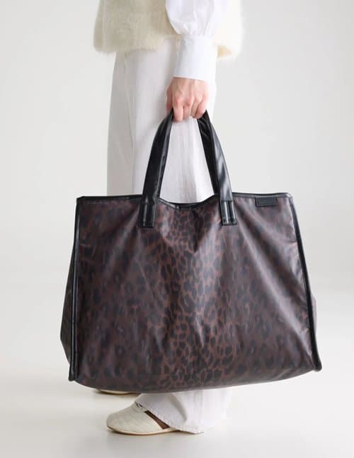 Bellerose hecky bag - smooth leopard