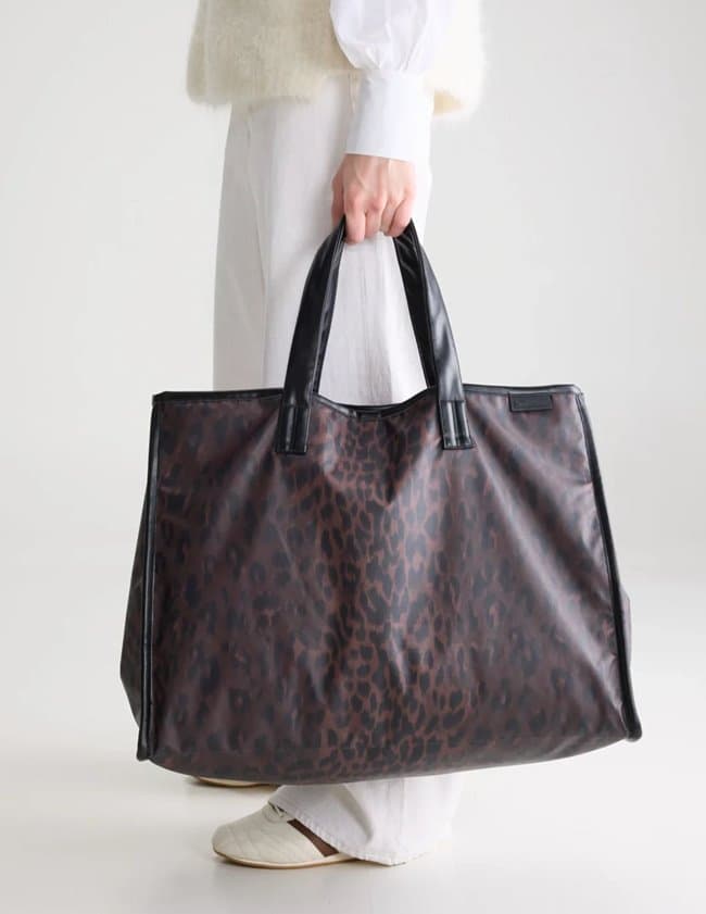 Bellerose hecky bag - smooth leopard