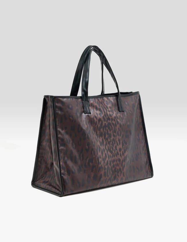 Bellerose hecky bag - smooth leopard model