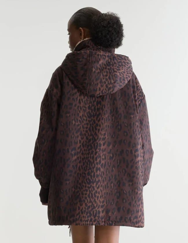 Bellerose jade coat - brown leopard model