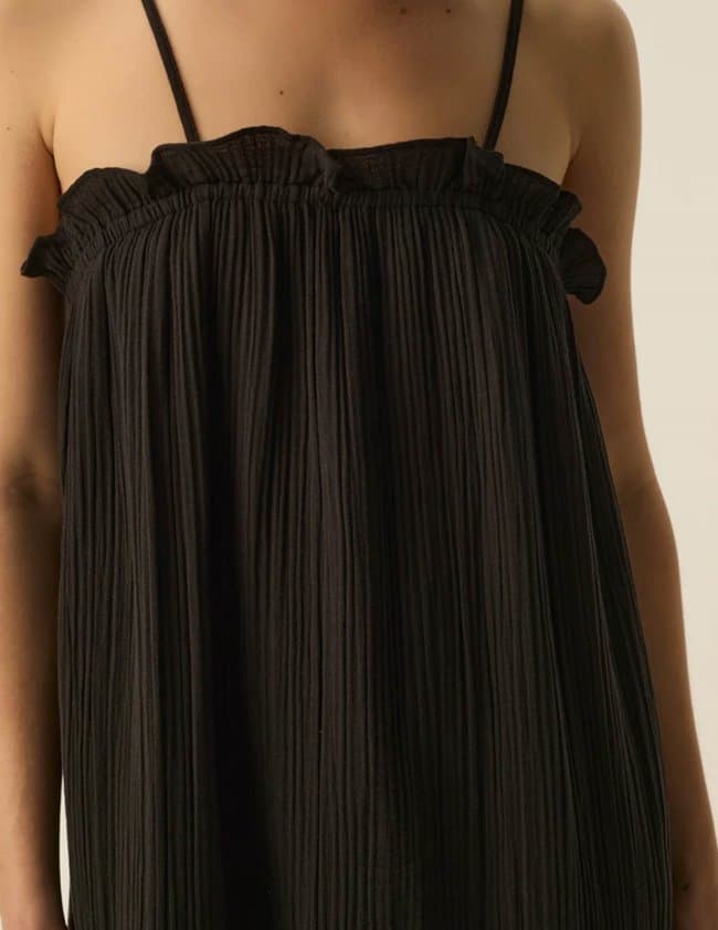 Des Petits Hauts sopera dress - black back
