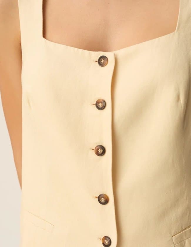 Des Petits Hauts tahmara top - shell back