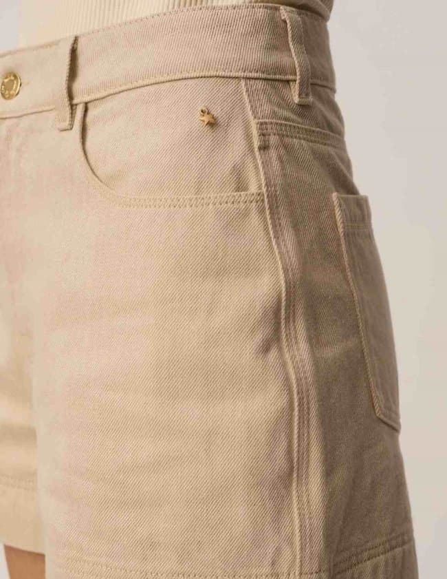 Des Petits Hauts lael shorts - sand side
